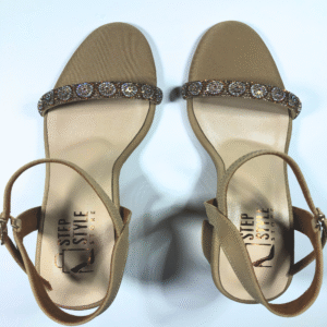 Elegant Sandals with Rhinestone Embellishments – Step Style Store