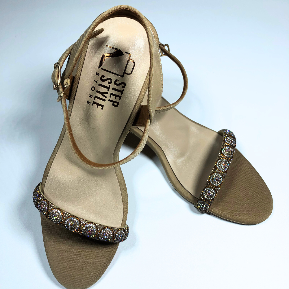 Elegant Sandals with Rhinestone Embellishments – Step Style Store - Image 3