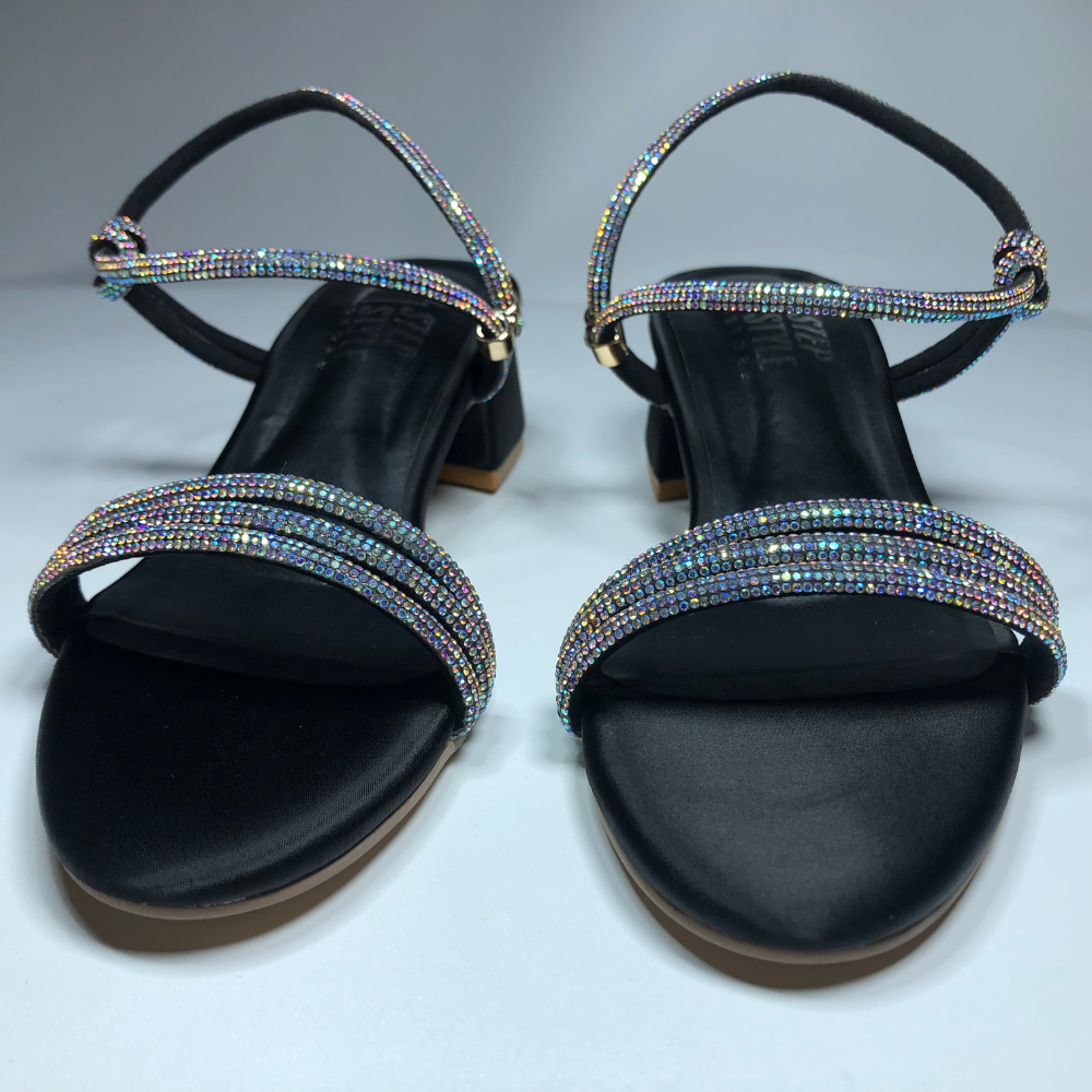 Elegant Rhinestone Embellished Ankle Strap Sandals – Step Style Store - Image 12